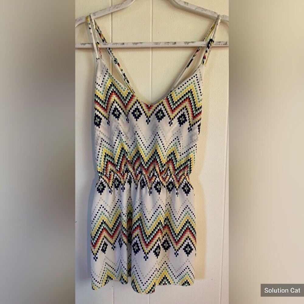 Goddess Wing Blouse Women’s Large Southwest Spaghetti Straps Sleeveless